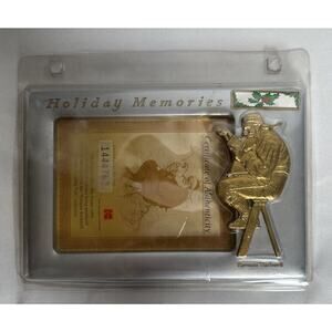 Norman Rockwell Holiday Memories Picture Frame Kodak 5 x 7 Christmas